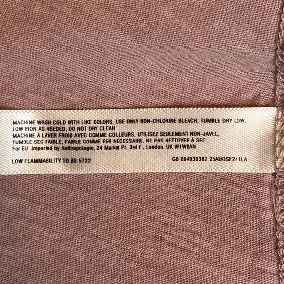 Anthropologie Pure + Gold Long Sleeve Mauve Pullover Size XS - Picture 7 of 7